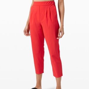 Lululemon Your True Trouser Crop Sz 4